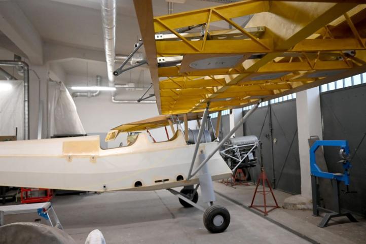 Replika samolotu RWD-8 - budowa (fot. Muzeum Lotnictwa Polskiego w Krakowie)2 Replika samolotu RWD-8 - budowa (fot. Muzeum Lotnictwa Polskiego w Krakowie)2