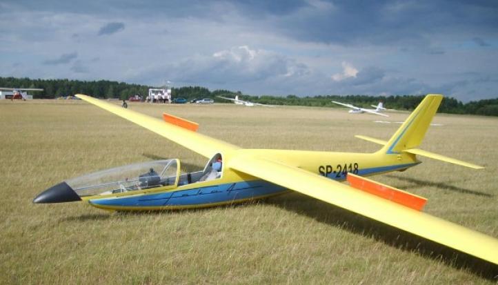 Wypadek szybowca SZD-24-4A Foka 4, fot. PKBWL Wypadek szybowca SZD-24-4A Foka 4, fot. PKBWL