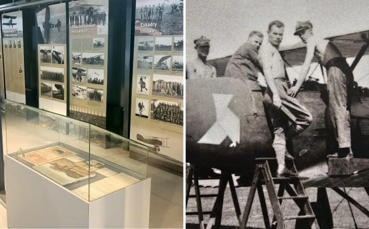 Wystawa poświęcona 2 Pułkowi Lotniczemu (fot. Muzeum Lotnictwa Polskiego)