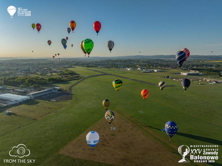 XXV Górskie Zawody Balonowe w Krośnie oraz Balonowe Przedmistrzostwa Świata 2025 (fot. From the Sky)2
