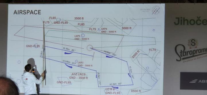 7 konkurencja. Linia czerwona - trasa klasy Klub, linia zielona - trasa klasy Standard, linia niebieska - trasa klasy 15m (fot. Łukasz Błaszczyk, Facebook)