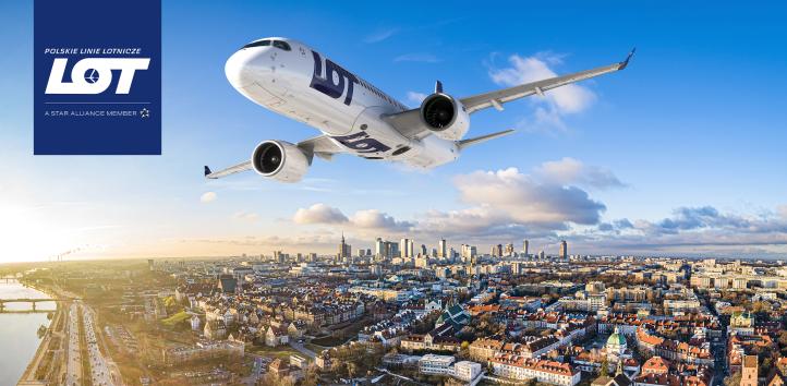 A220 w barwach PLL LOT, fot PLL LOT A220 w barwach PLL LOT, fot PLL LOT