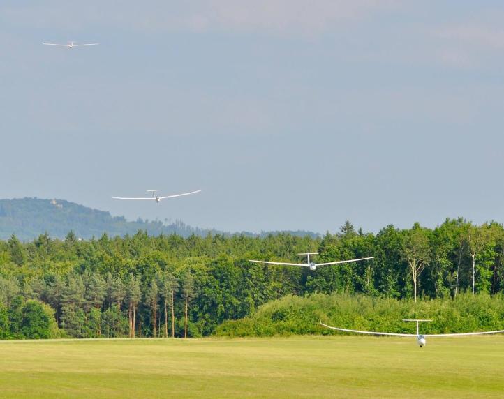 Cztery szybowce - dolot (fot. EGC 2024, Facebook)