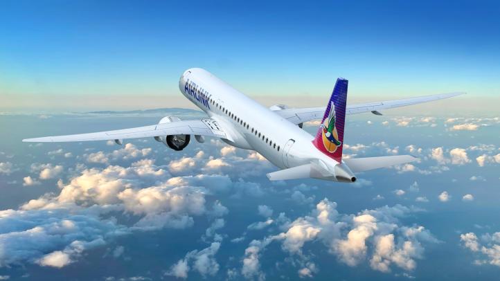 E195-E2 w barwach Airlink (fot. Azorra)2