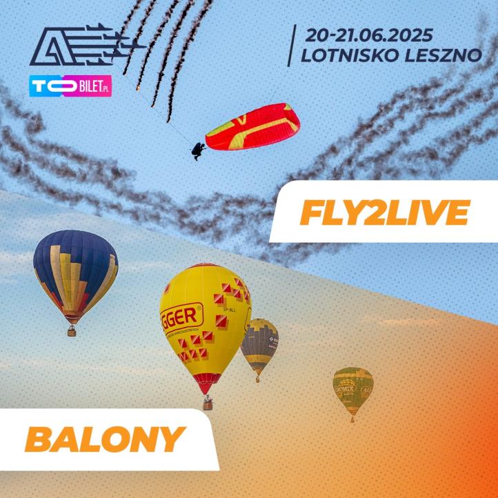 Fly2Live i balony (fot. Antidotum Airshow Leszno)