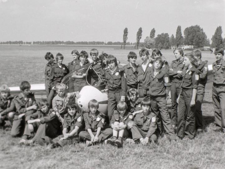 Młodziki - obóz (fot. Aeroklub Ziemi Lubuskiej)