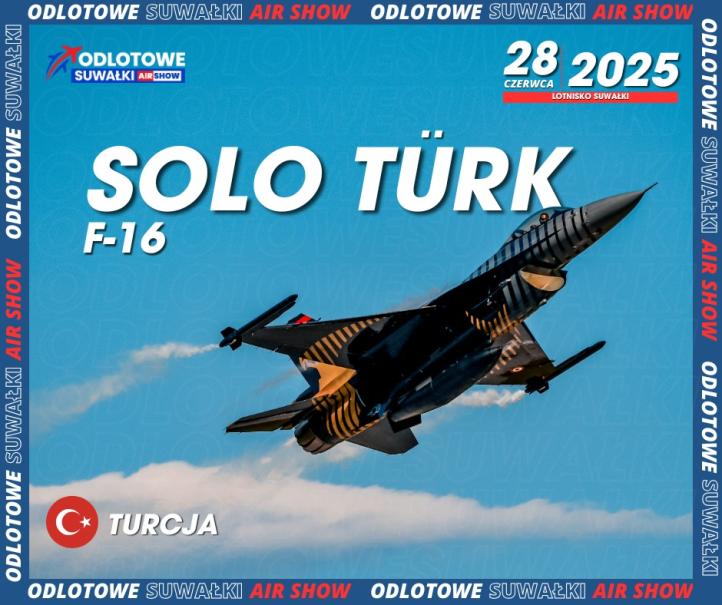 Odlotowe Suwałki, F-16, fot Odlotowe Suwałki Air Show