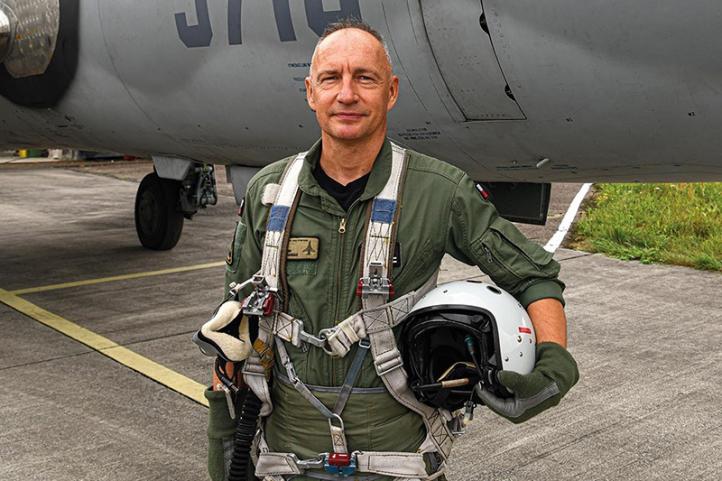 Płk Roman Stefaniak (fot. arch. 21 BLT)