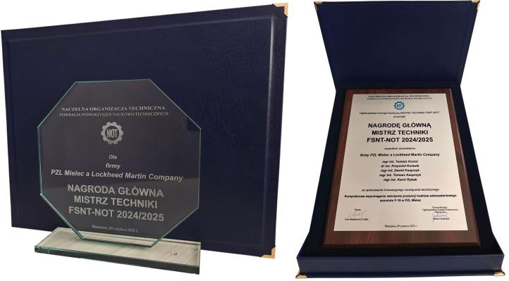 Pion Techniczny PZL Mielec z najwyższym wyróżnieniem w krajowym konkursie inżynierskim (fot. PZL Mielec)2