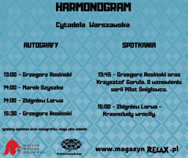 Program premiery komiksu 'Pilot śmigłowca' (fot. Muzeum Wojska Polskiego) Program premiery komiksu 'Pilot śmigłowca' (fot. Muzeum Wojska Polskiego)