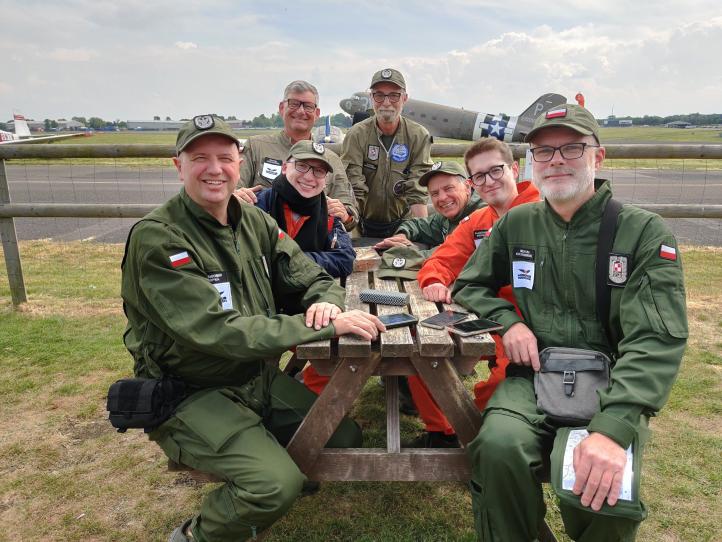 Rajd Lotniczy Polska–Wielka Brytania 2025 (fot. Aeroklub Warszawski)4