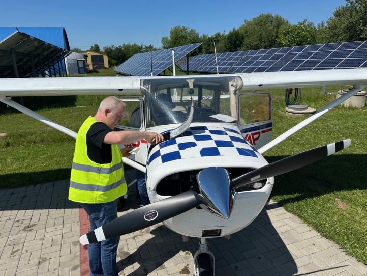 Zlot Gwiaździsty Rajdowo-Nawigacyjny, fot Aeroklub Ziemi Piotrkowskiej