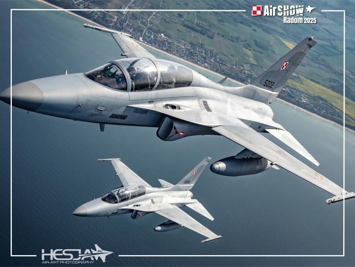 FA-50 na AirSHOW Radom (fot. Sławek HESJA Krajniewski)