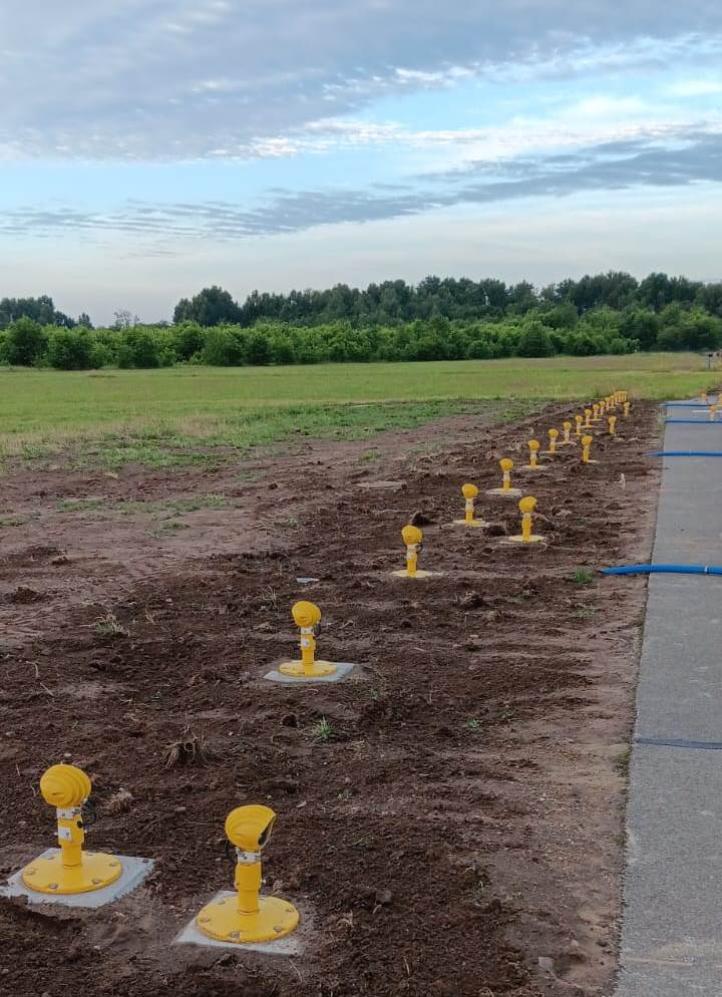 Lotnisko Szczecin-Goleniów z nowym oświetleniem pasa (fot. Port Lotniczy Szczecin-Goleniów)3