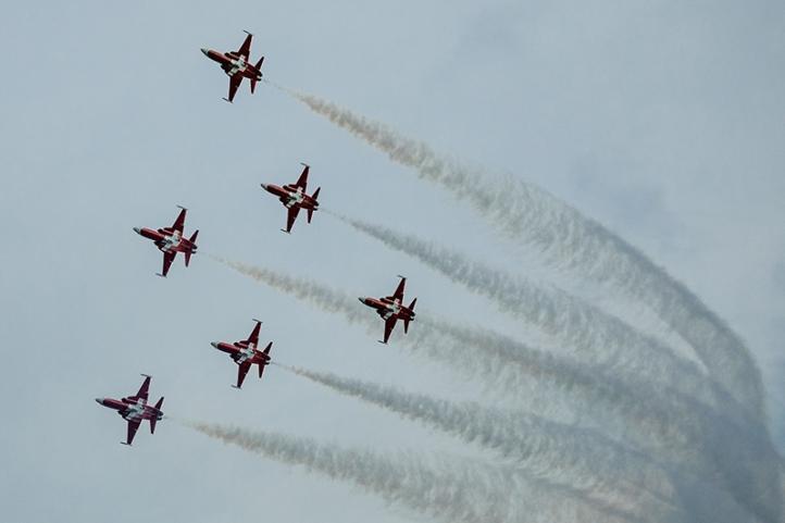 Patrouille Suisse (fot. Air Show Radom)