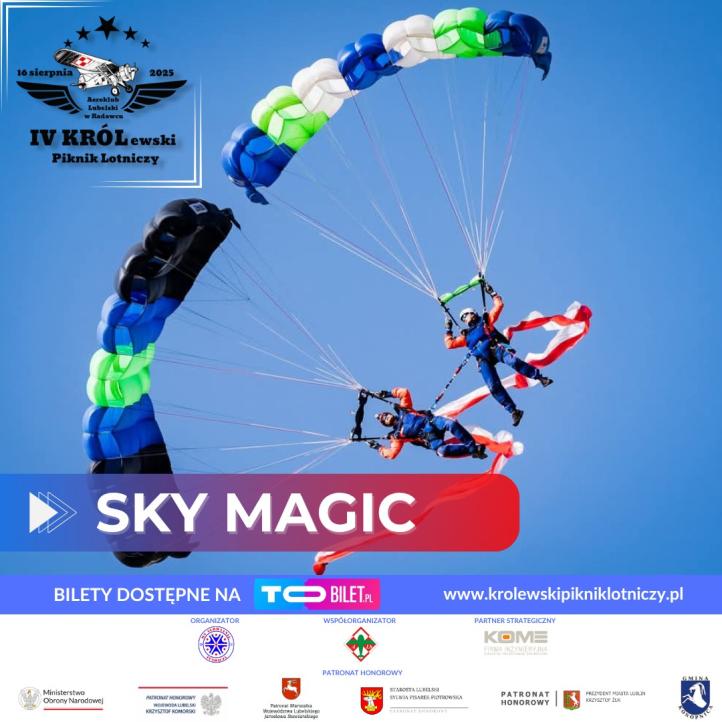 Sky Magic na KRÓLewskim Pikniku Lotniczym (fot. KRÓLewski Piknik Lotniczy)