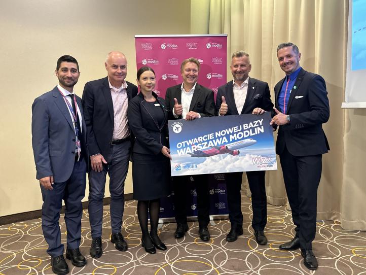 Wizz Air wróci na lotnisko Warszawa-Modlin (fot. Lotnisko Warszawa-Modlin)