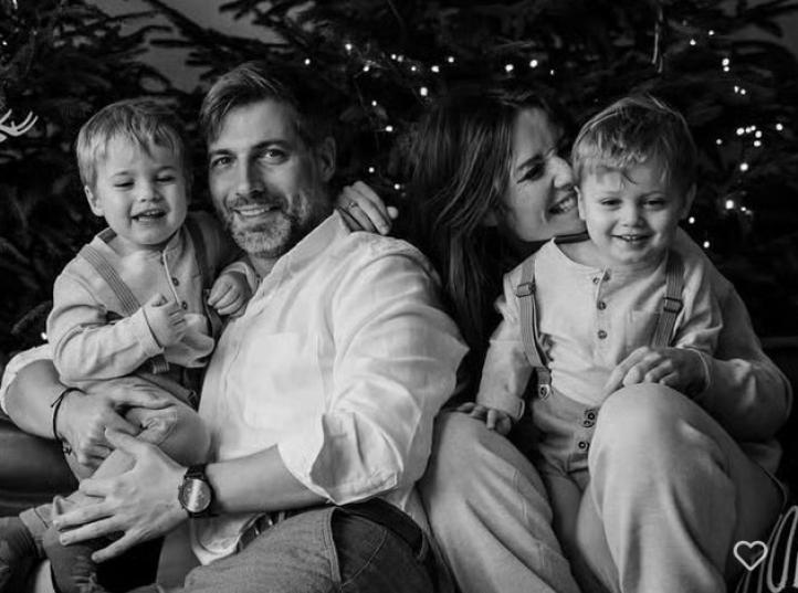 ŚP Maciej Slab Krakowian z rodziną, fot. siepomaga_pl