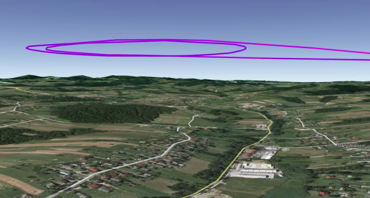 Analiza lotu gps, fot. źródło_Signati GPS
