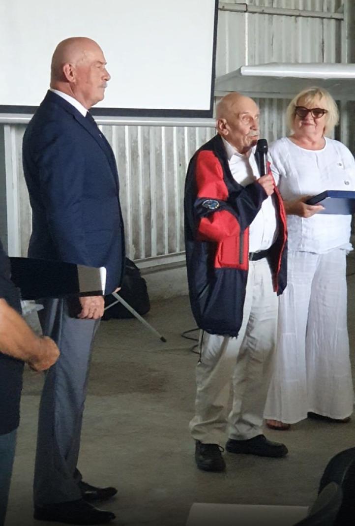 Dr inż. Zbigniew Czerwik (fot. kadr z filmu Artura Cabana)