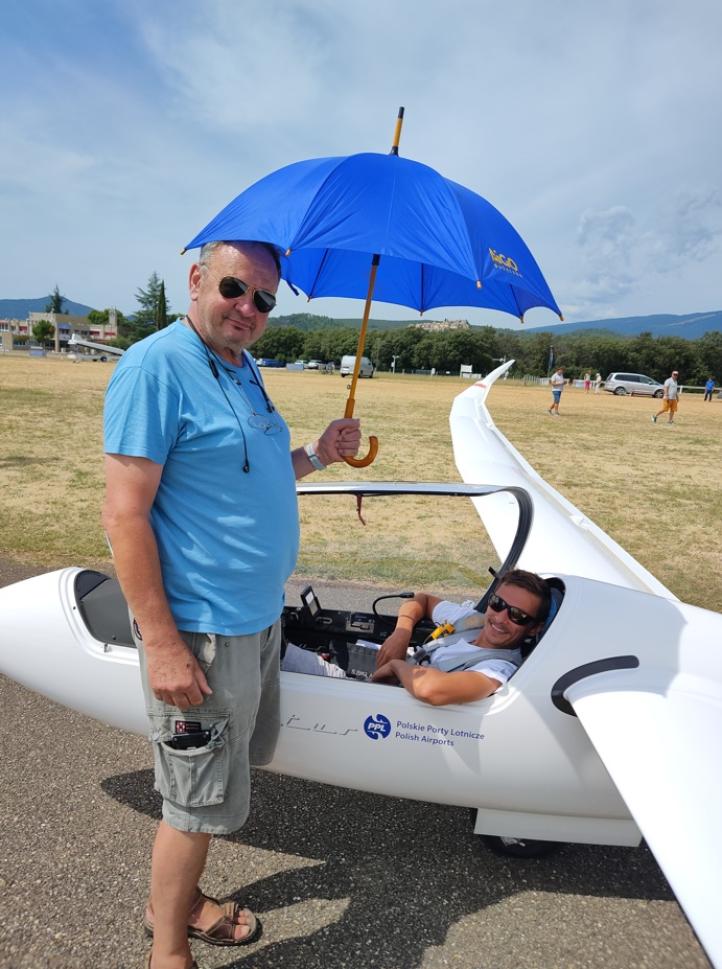 FAI Sailplane Grand Prix 2025, dzień 2, fot. Mateusz Syc