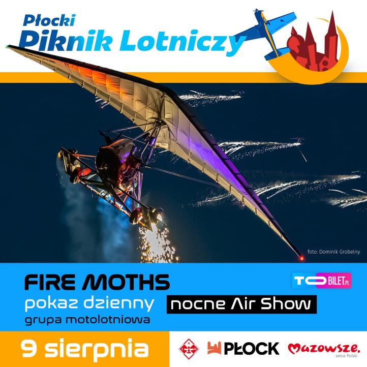 Fire Moths na Płockim Pikniku Lotniczym (fot. Dominik Grobelny) Fire Moths na Płockim Pikniku Lotniczym (fot. Dominik Grobelny)
