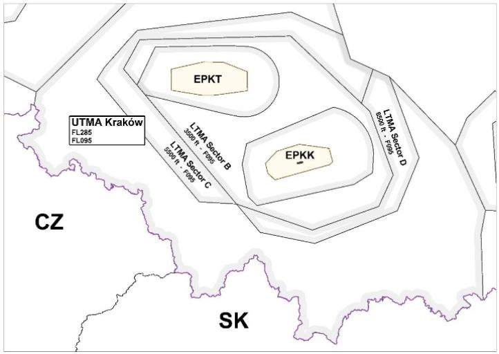 Konsultacje społęczne rozszerzenia TMA Kraków o przestrzeń nad lotniskiem Żar