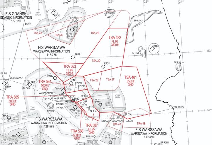 Strefy czasowy wydzielone ze względu Defiladę z okazji Święta Wojska Polskiego 2025