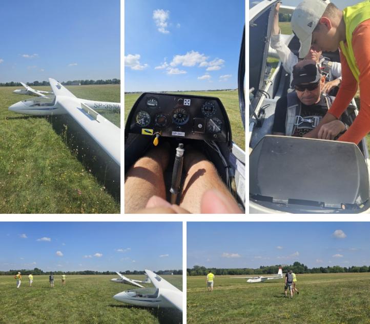 Zlot Pilotów UL Włocławek 2025 - na lotnisku (fot. Dariusz Parzyszek)