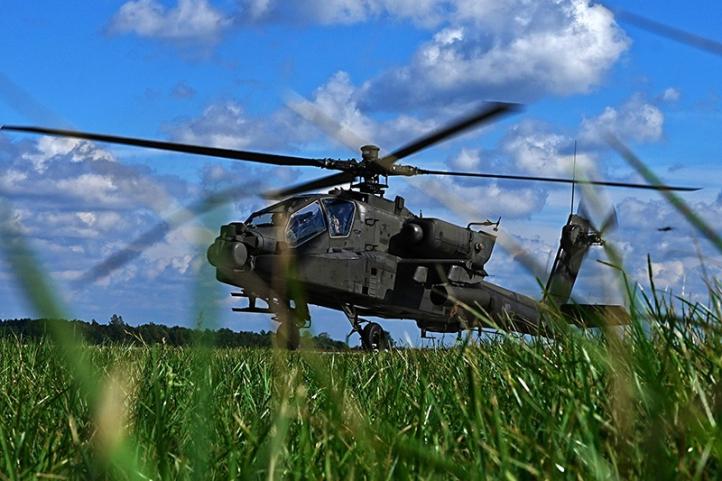 AH-64D Apache (fot. Jakub Zagalski)