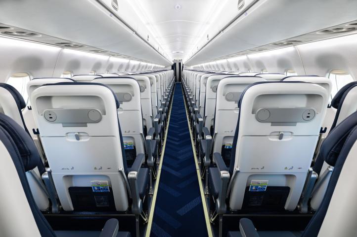 Embraer 190 Air France - kabina (fot. Air France)