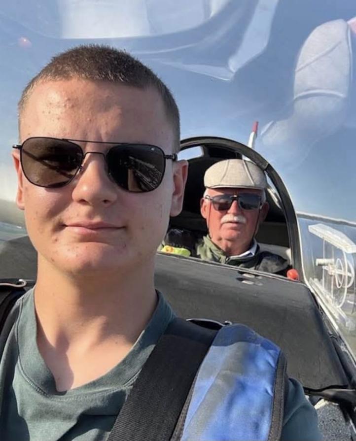 Lot szybowcowy (fot. Łukasz Głamowski)