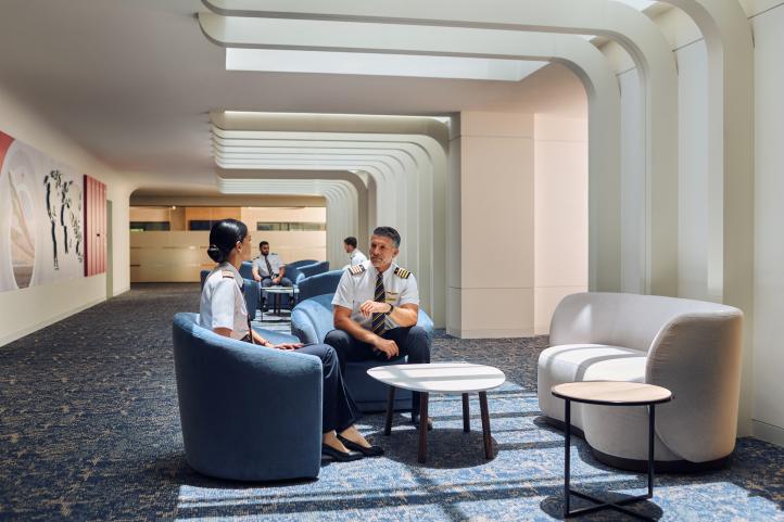 Nowe centrum szkoleniowe linii lotniczych Emirates - wnętrze (fot. Emirates)