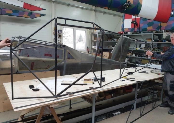 Odbudowa RWD-6, fot. Kagero Publishing Odbudowa RWD-6, fot. Kagero Publishing