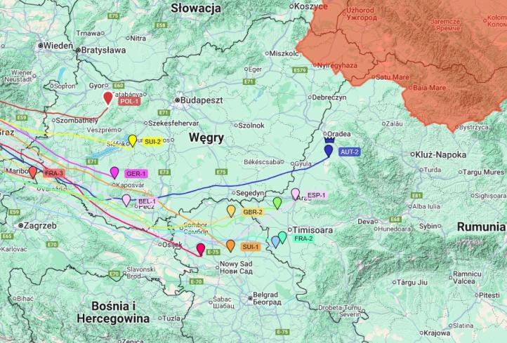 Rywalizacja w ramach 68 Pucharu Gordona Bennetta, fot. gordonbennett_aero