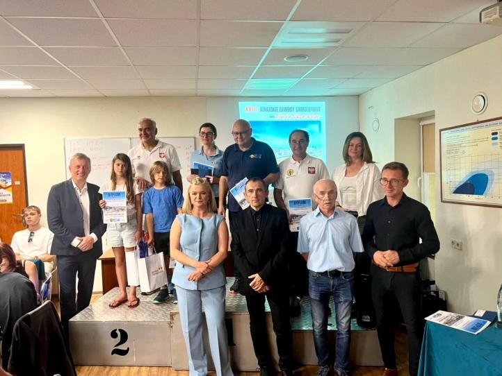 XVIII Jurajskie Zawody Samolotowe im. Piotra Sikorskiego - podium (fot. Aeroklub Częstochowski)