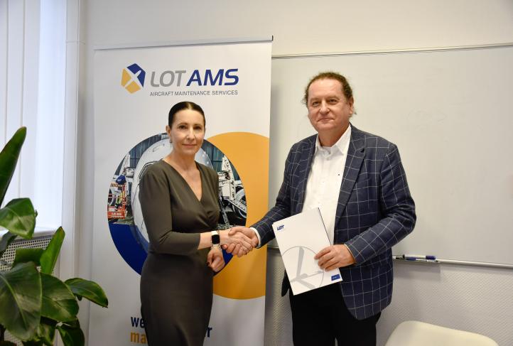 LOTAMS z kontraktem PLL LOT o wartości 1,1 miliarda złotych (fot. LOTAMS)2 LOTAMS z kontraktem PLL LOT o wartości 1,1 miliarda złotych (fot. LOTAMS)2
