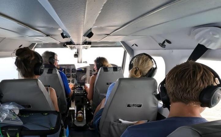 Lot widokowy samolotem general aviation, fot. cnn Lot widokowy samolotem general aviation, fot. cnn