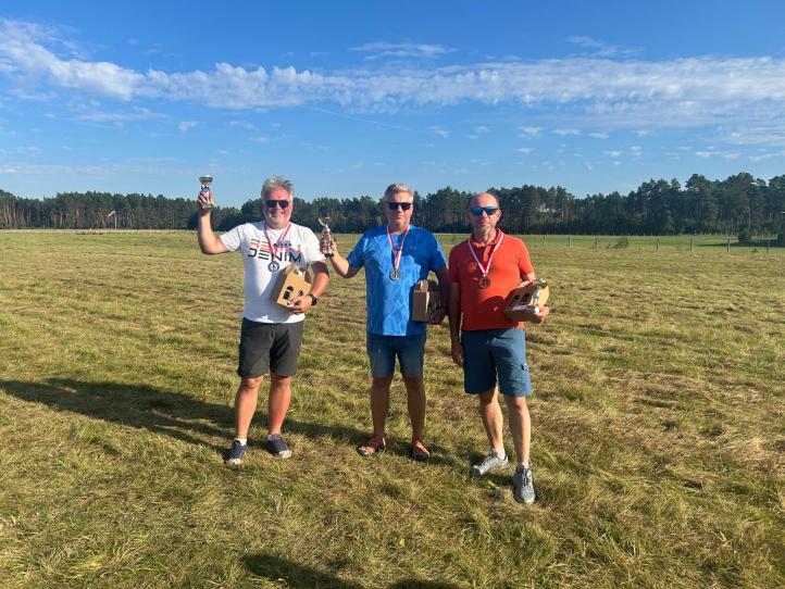 Mistrzostwa Polski F3G - podium (fot. Aeroklub Gdański)