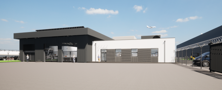 Nowy wjazd na Lotnisku Rzeszów-Jasionka - projekt (fot. Port Lotniczy Rzeszów-Jasionka)3 Nowy wjazd na Lotnisku Rzeszów-Jasionka - projekt (fot. Port Lotniczy Rzeszów-Jasionka)3