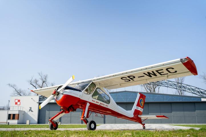 PZL-104 Wilga w Muzeum Lotnictwa Polskiego (fot. Muzeum Lotnictwa Polskiego)2