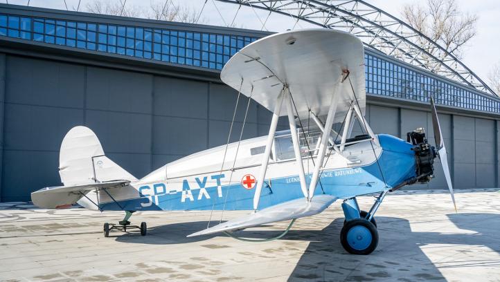 Samolot sanitarny CSS-13 (fot. Muzeum Lotnictwa Polskiego)2