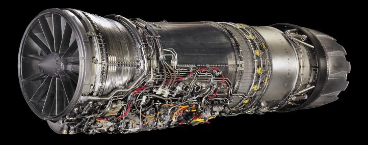 Silnik F110 (fot. GE Aerospace)
