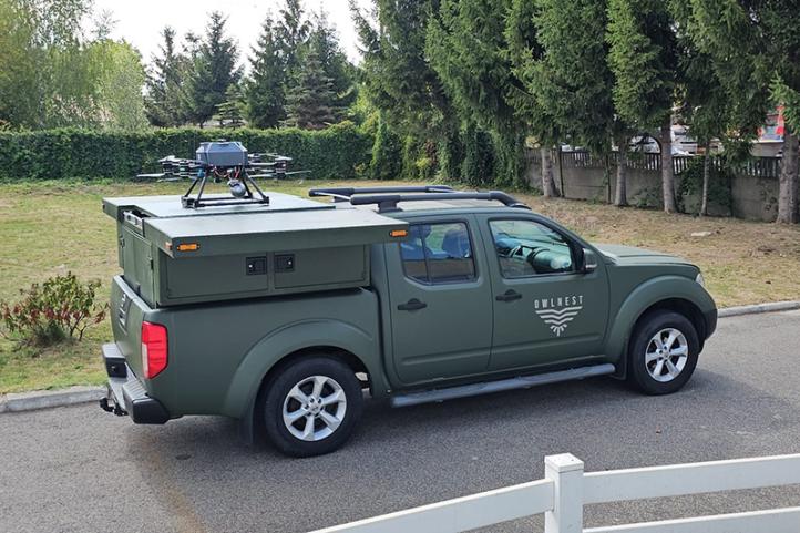 System dronowy (fot. st. sierż. Tomasz Borsuk, 19 BZ)