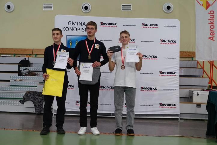 Mistrzostwa Polski Modeli Halowych F1N - Konopiska 2025 - F1N Juniorzy (fot. Aeroklub Częstochowski)