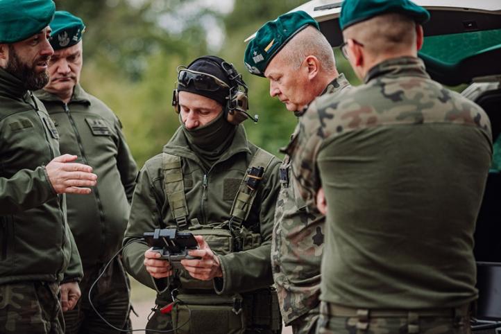 Szkolenie operatora drona (fot. szer. Aneta Lewoń)3