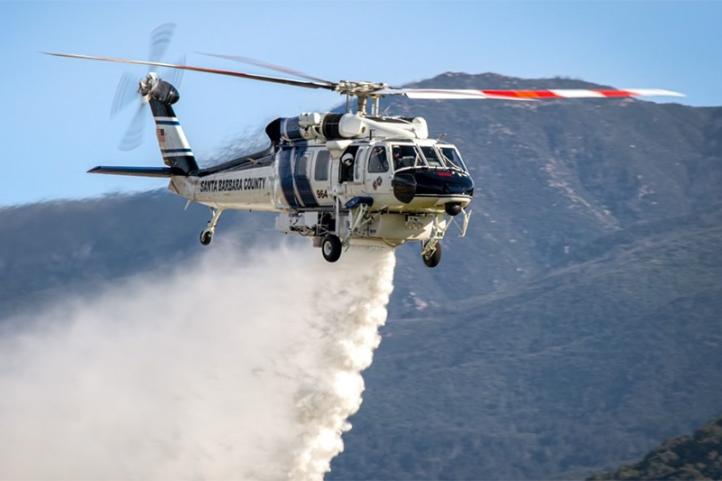 UH-60 Black Hawk - konfiguracja gaśnicza (fot. Niewiadów-Polska Grupa Militarna S.A.)