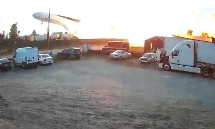 Widok z kamery przemysłowej, fot. ktvu