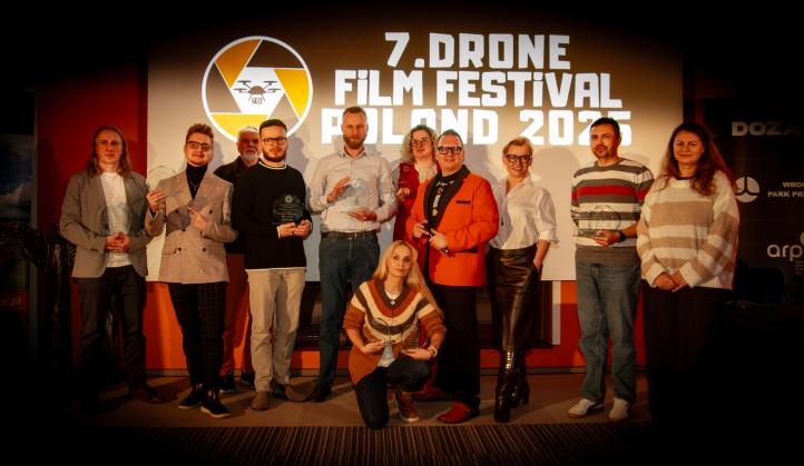 7. Drone Film Festival Poland 2025 - zwycięzcy (fot. Jacek Mądry)