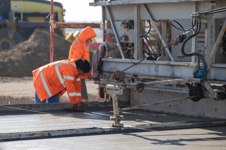 II etap budowy równoległej drogi kołowania w Porcie Lotniczym Rzeszów-Jasionka (fot. Port Lotniczy Rzeszów-Jasionka)3